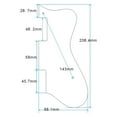 thumbnail image 6 of Custom Guitar Pickguard 3 Ply for Epiphone Dot Style Scratch Plate Electric Guitars Replacement Parts, 6 of 6