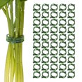 thumbnail image 1 of Uxcell 500-Pack Clips de Plástico para Tomates, 0.98 pulgadas / 25 mm Clips de Soporte para Plantas de Jardín para Plantas Trepadoras [Verde], 1 of 1