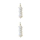 thumbnail image 4 of Sonducket Alambre envuelto encanto hacer hallazgos vacaciones aniversario regalo colgante colgante cristal encantos DIY collar llaveros blanco Blanco 2Conjunto, 4 of 6