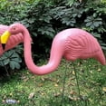 thumbnail image 3 of PMU Large Pink Flamingo Yard Decorations Lawn - 24 inch Tall - (2/pkg)Pkg/3, 3 of 7