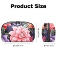 thumbnail image 5 of Fragmented Flowers Digital Bag Organizer Travel Case with Oxford Fabric Waterproof Material - 5.9x9.44x3.14 in - Storage Pouch Small Box Organizer Storage Container Small Storage Bag Pouch Case, 5 of 6