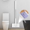 thumbnail image 5 of MXTPOV Small Floor Mop Semi-automatic Clip-on Dust Mop Household Matched with Wet/Dry Paper Towel Disposable Mops for Floor Cleaning Household Cleaning Supplies 2 Colors Optional, 5 of 5