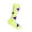 Neon Green with Purple and White, variant on Neon Green with Purple and White Color Mid-calf Argyle Socks for Men