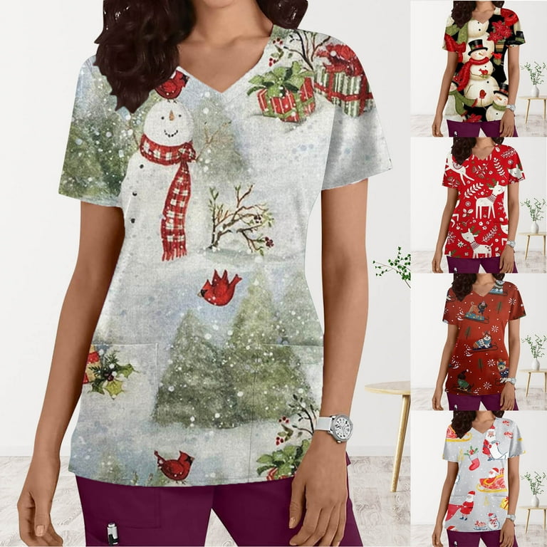Christmas nursing top store