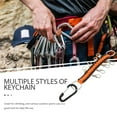 thumbnail image 3 of GETAJGHSD 2Pcs Paracord Keychains with Carabiner Buckle for Outdoor and Camping Use, 3 of 7