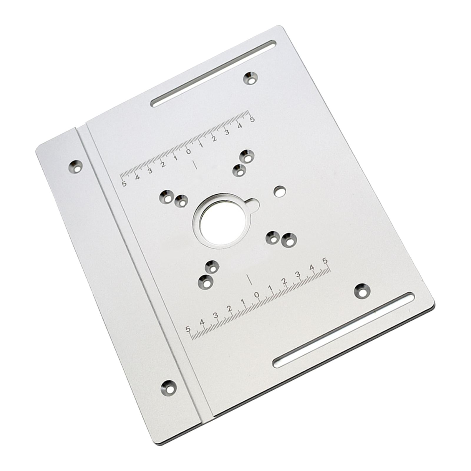 Router Table Insert Plate Table Top Insert Mounting Plate Benches Multifunction Wood Milling Flip Board for Milling Trimming Machine B Plate