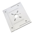 thumbnail image 3 of Aluminum Router Table Insert Plate Trimming Machine Flip Board for Woodworking Benches Router Table Plate B Plate, 3 of 8