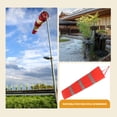 thumbnail image 5 of The Domestics Waterproof Weathervane Flags Decor Wind Airport Rainproof Red Oxford Cloth, 5 of 5