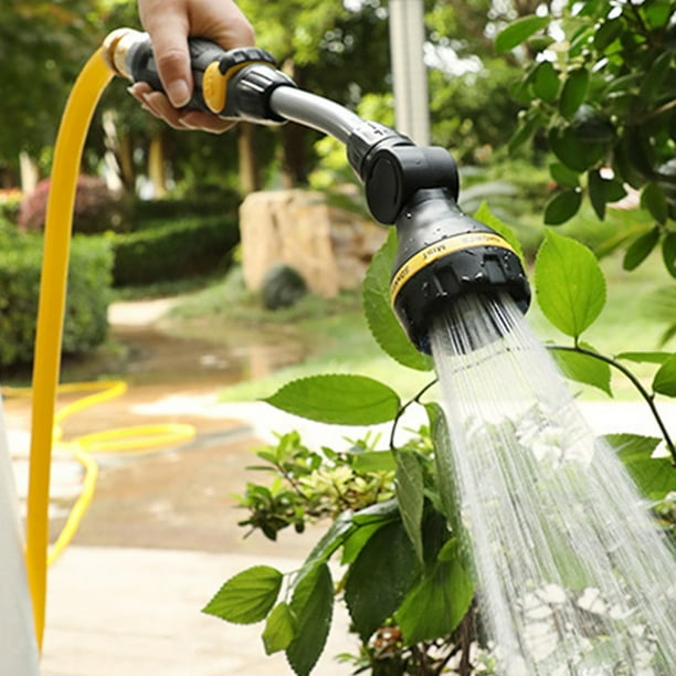 Travelwant Heavy Duty Watering Wand with Pivoting Head, Adjustable Water Sprayer Wand with