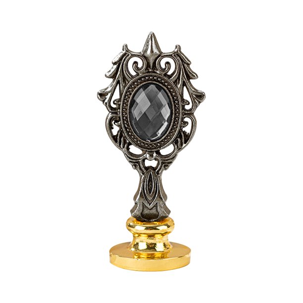 Ygjytge Manija Sello Columna Romana Metal Ornamental para Invitaciones Boda (gris Negro)