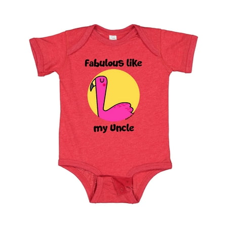 

Inktastic Fabulous Like My Uncle Gift Baby Boy or Baby Girl Bodysuit