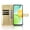 Gold, variant on Wallet Case for Honor X6D 5G with Card Holder, PU Leather Flip Phone Case with Kickstand Magnetic Closure Wrist Strap Gold