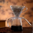 thumbnail image 4 of Embudo de para Café, Filtro de Plástico en Forma de V, 60 Ml, Espiral, para Café, 02, 4 of 5
