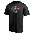 thumbnail image 2 of Men's  Black Philadelphia 76ers Midnight Mascot T-Shirt, 2 of 3