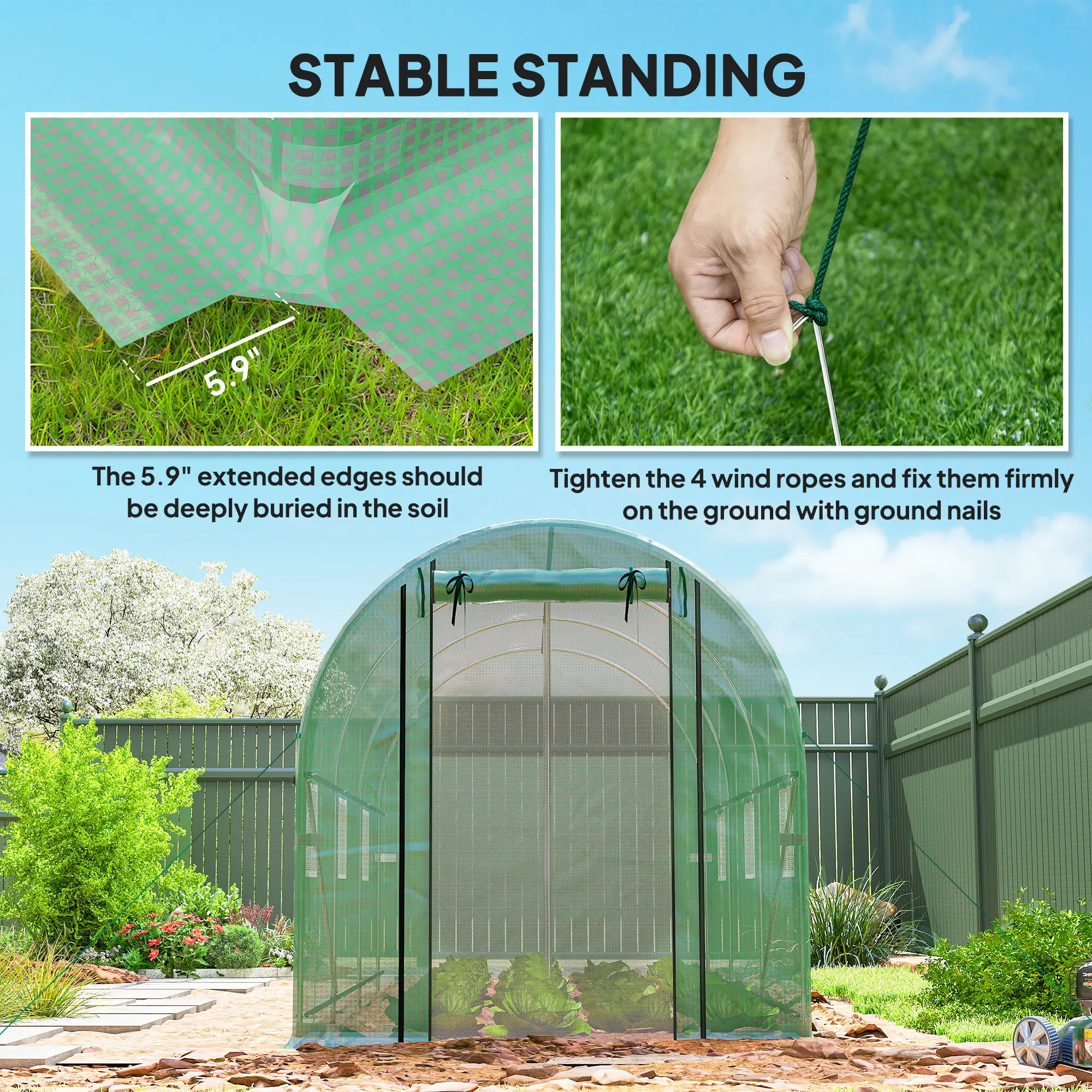 Greenhouse Walk-in Grow House