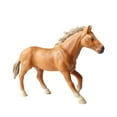 thumbnail image 1 of Tachiuwa Figurine d'Action de Cheval Simulation Petit Modèle d'Animal pour 3+ Ans Garçon Fille Cadeaux Jaune, 1 of 9