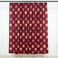 thumbnail image 3 of College Covers NCAA Licensed Shower Curtain, 72" x 70", 3 of 7