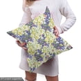 thumbnail image 5 of Ambesonne Floral Fabric by the Yard Upholstery, Chamomile Flowers Minimalist, 10 Yards, Violet Blue and Pastel Yellow, 5 of 5