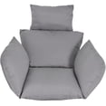 thumbnail image 2 of Cojín de asiento para silla colgante, reemplazo lavable, grueso, ocio, cesta colgante Fivean unisex, 2 of 2