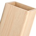 thumbnail image 2 of GROWTH TANK Porte-Stylo Réveil Numérique USB à Piles pour Bureau Chambre Bambou, 2 of 2
