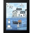 thumbnail image 2 of Wang, Melissa 12x14 Black Modern Framed Museum Art Print Titled - Sailors Rest IV, 2 of 5