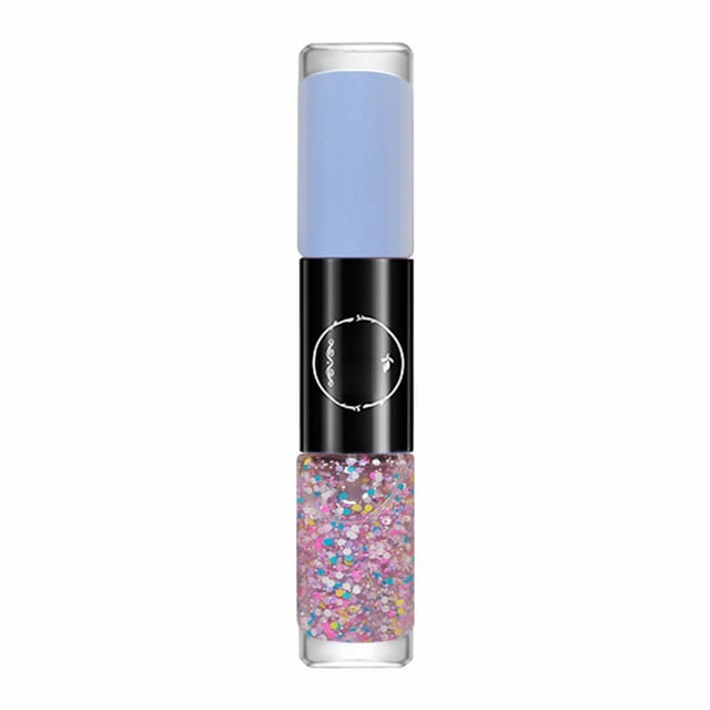 WIFKLSIIPG Oily Two Color Nail Polish New Quick Drying Waterproof Durable Non Stripping Nail Polish 12ml