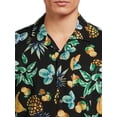thumbnail image 5 of George Men's & Big Men's Short Sleeve Rayon Button-Up Camp Shirt, Sizes S-3XL, 5 of 5