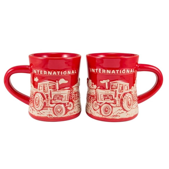 IH Farmall 1066 Raised-Relief Red Mug