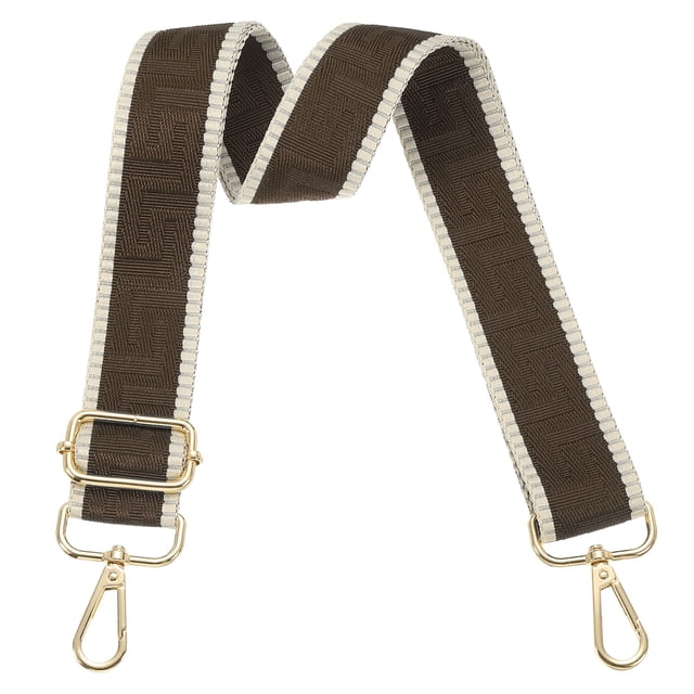 Correa de bolso ajustable Uxcell, correas de bolso cruzadas, correa ancha para el hombro, cinturón de reemplazo universal para bolsos de mano de mujeres, marrón oscuro