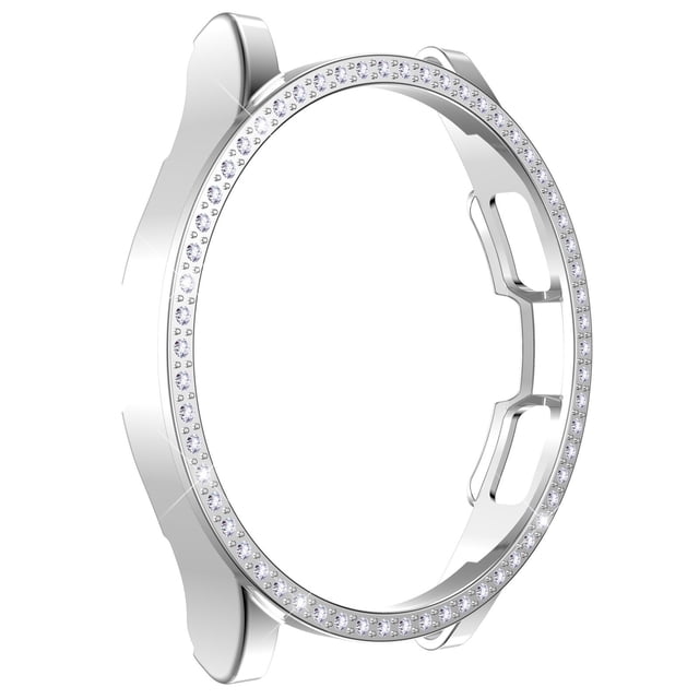 Electroplated TPU Protective for Galaxy Watch 4 Classic Durable Hollow Design Smartwatch Bumper Accessory