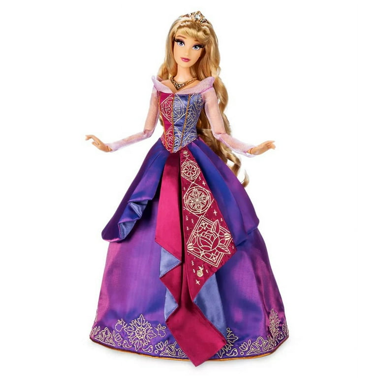 Disney Sleeping Beauty Poseable Dolls, Polyoxymethylene Pink & Blue, 17" -  Walmart.com