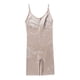 thumbnail image 4 of Body moldeador de cintura alta para mujer, con tirantes ajustables, talla grande, ajustado, moldeador de cadera, de nailon, 4 of 4