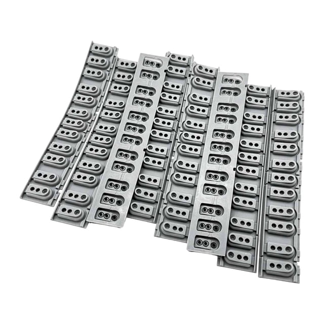 Tira de goma conductora de contacto para teclas de teclados electrónicos, piezas de teclas para pianos digitales profesionales, accesorios para 430, 8 piezas