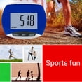 thumbnail image 1 of Pedometer Walking Step Counter With Belt Clip Multifunctional Pedometer LCD Display Fitting Exercise Accessory, 1 of 8