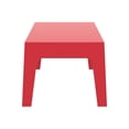 thumbnail image 4 of Compamia Box Resin Patio Coffee Table in Red, 4 of 5
