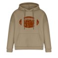 thumbnail image 4 of Mens Hooded Sweatshirt Long Sleeve Solid Knitted Hoodie Pullover Sweater Men Casual Fashion Hooded Sweatshirts Round Neck Print Pullover Long Sleeve Tops Sweatshirt, 4 of 6