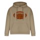 thumbnail image 4 of Sudadera con capucha para hombre, estilo casual, con cuello redondo, estampado, manga larga, blusa de poliéster, 4 of 6