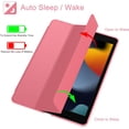 thumbnail image 4 of Case for iPad,Hengu iPad Pro 11 inch 3rd/2nd Gen & iPad Air 10.9 inch 4th / 5th Gen iPad Case Leather Smart Cover Stand Cover,Rose Gold, 4 of 5