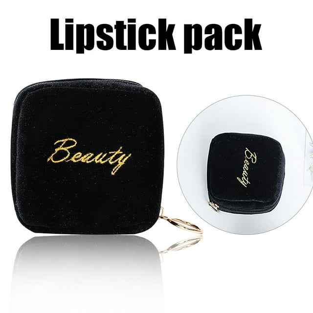 Pompotops The Zipper Of The Cute And Super Mini Wrist Bag Contains The Lipstick Clearance