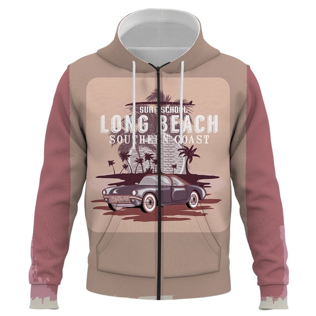Sudadera con capucha y cremallera 3D para hombre y mujer, abrigo de otoño e invierno, ropa divertida, sudadera con capucha, novedad de 2024