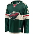 thumbnail image 2 of Men's Fanatics Branded Calen Addison Green Minnesota Wild Home Breakaway Player Jersey, 2 of 3