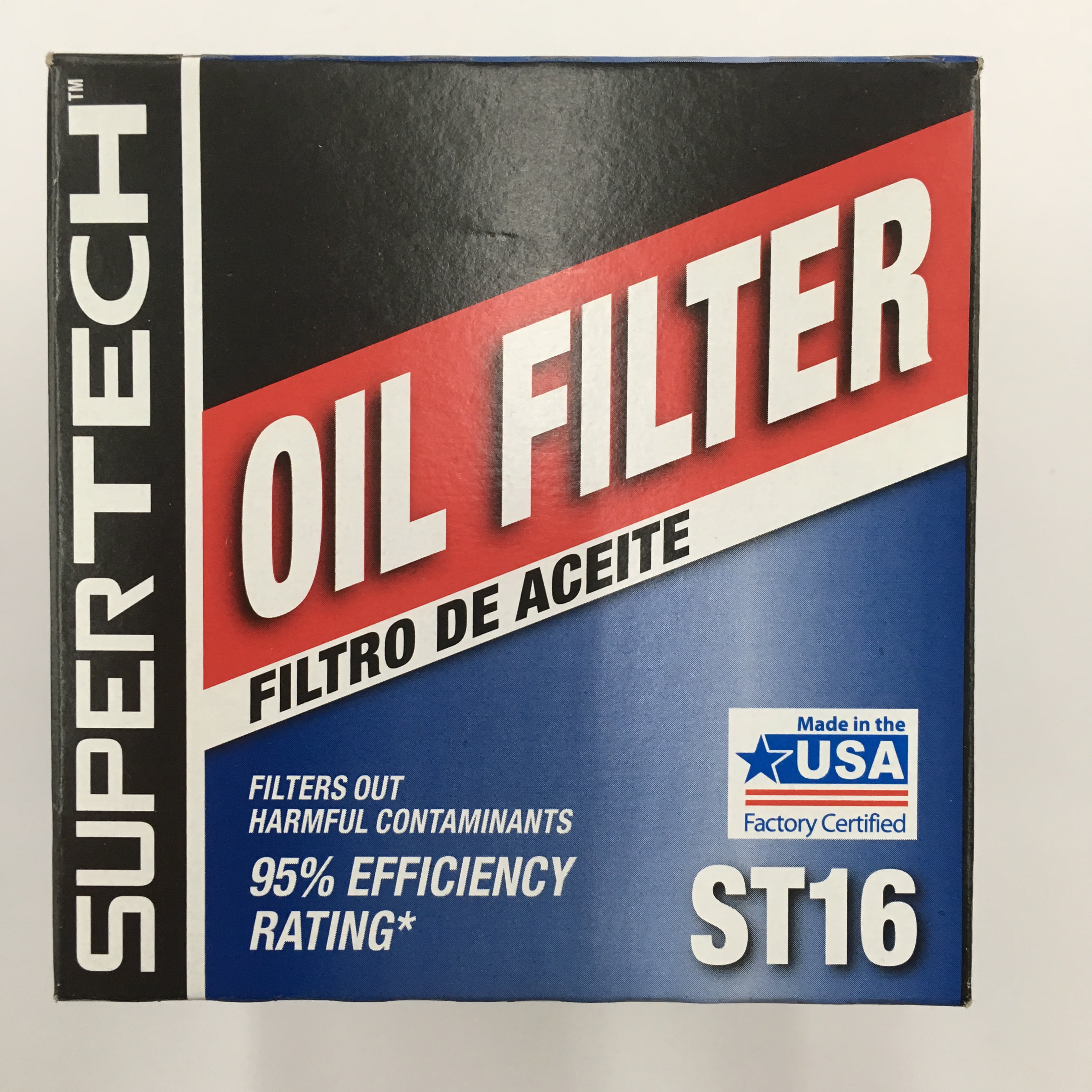 Supertech Oil Filter Chart