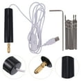 thumbnail image 2 of PAMINGONO Rechargeable Rotary Tool Steel 15Pcs For Hobbyists Handicrafts 12X0.55In, 2 of 10