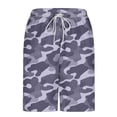 thumbnail image 4 of Mens Swim Trunks Bathing Suit 9 Inch Inseam Compression Liner Beach Board Shorts Swimsuit Quick Dry, 4 of 6