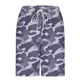 thumbnail image 2 of Ceisia Men's Camouflage Print Loose Fit Quick Dry Beach Shorts with Inner Lining Black L Gifts, 2 of 6