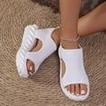 thumbnail image 2 of Walking Sandals for Women Fashion Casual Breathable Platform Thick Sole Athletic Gladiater Sandals, 2 of 9