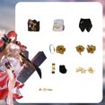 thumbnail image 5 of Peluca de disfraz de Cosplay de Honkai Himeko, juego Honkai: Star Rail, vestido de cosplay, cabello, fiesta de carnaval, Halloween, mujeres, XS-3XL, 5 of 5