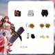 thumbnail image 5 of Peluca de disfraz de Cosplay de Honkai Himeko, juego Honkai: Star Rail, vestido de cosplay, cabello, fiesta de carnaval, Halloween, mujeres, XS-3XL, 5 of 5