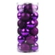 thumbnail image 1 of Bolas navideñas Fdelink 2023 (Liquidación, 24 unidades) para decorar el árbol de Navidad, adornos colgantes morados., 1 of 2