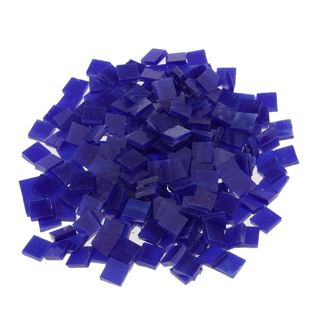250 Piezas de Mosaico de Vidrieras BLESIY Mosaico Azul oscuro